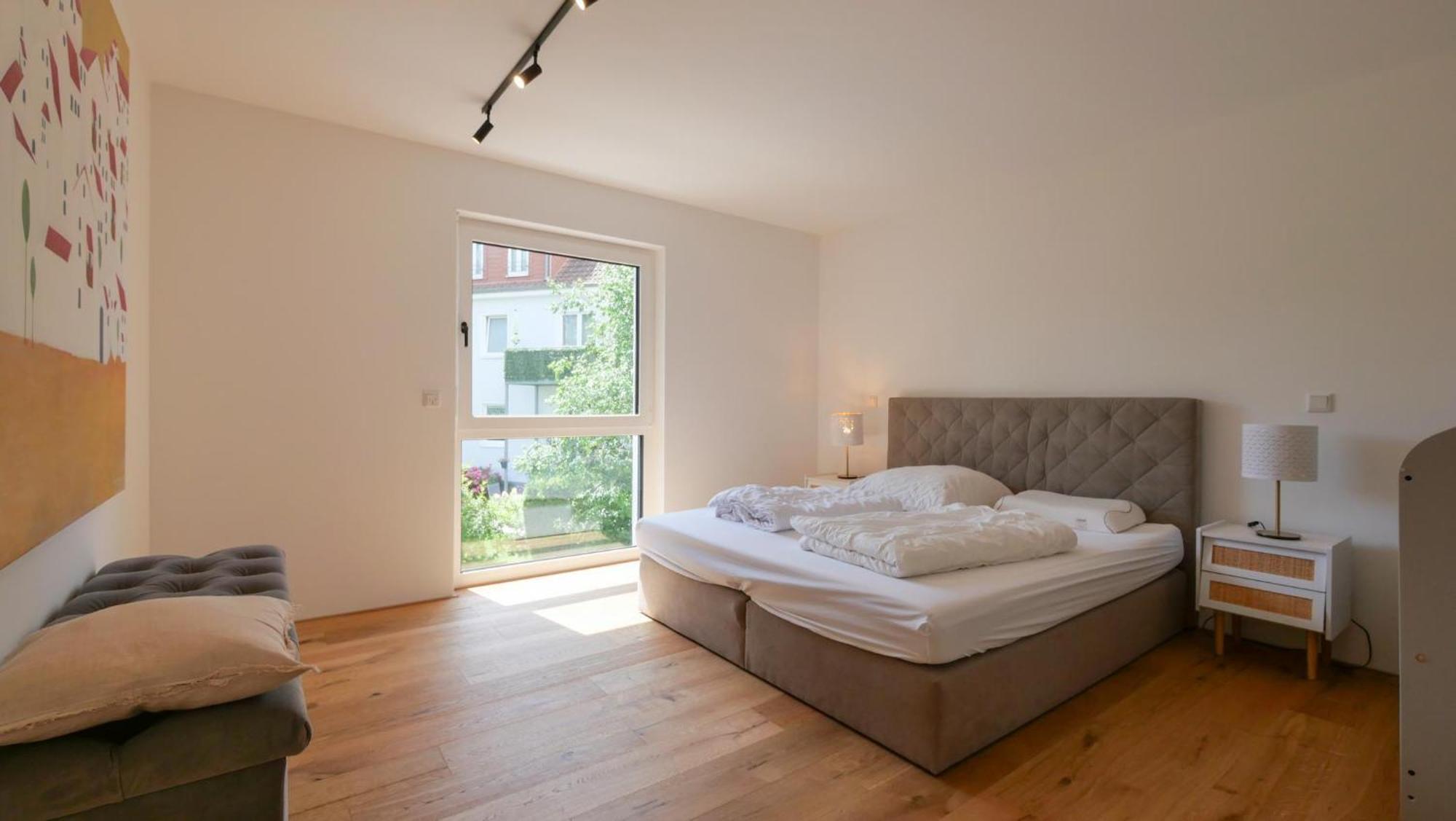 Eleganter Neubau-Luxus In Paderborn & Stilvoller Rueckzugsort Fuer Bis Zu 9 Gaeste Kültér fotó